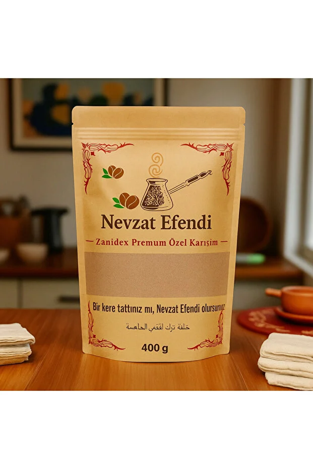 25 Adet Nevzat Efendi Zanidex Premium 400G – Özel Karışım Kahve