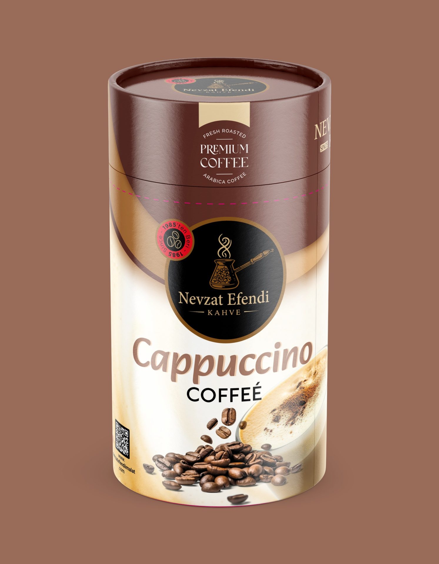 Nevzat Efendi Cappuccino Kahve – Premium Cappuccino Lezzeti | Toptan Satış | Minimum 25 Adet