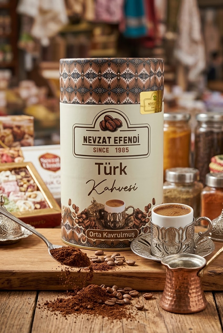 Orta Kavrulmuş Türk Kahvesi – Brezilya Rio | 400 Gr | En Az 25 Adet